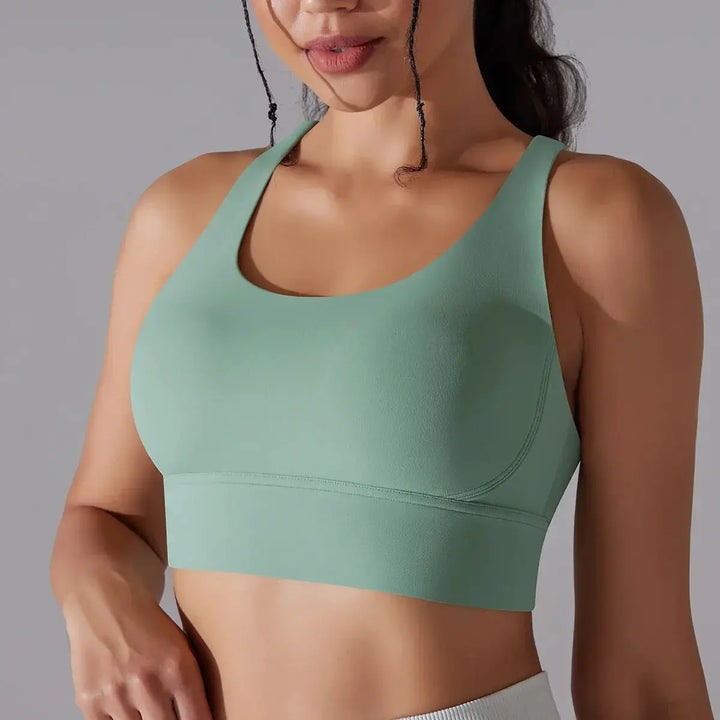 Womens High Stretch Yoga Bra Tank Top For Gym Use Daily