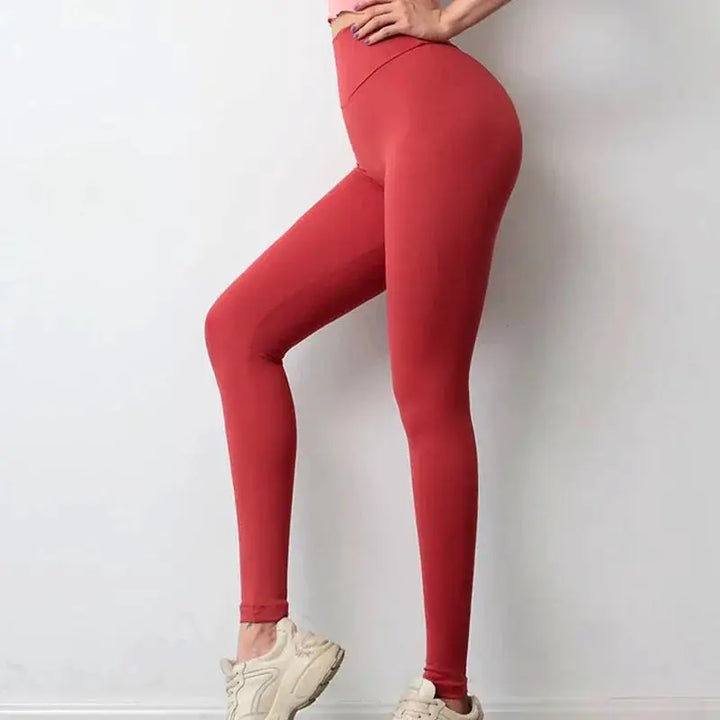 Women High Waist Sport Leggings Elastic Fitness Yoga Pants