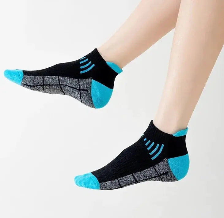 Unisex Organic Cotton Ankle Socks Breathable Sports Casual