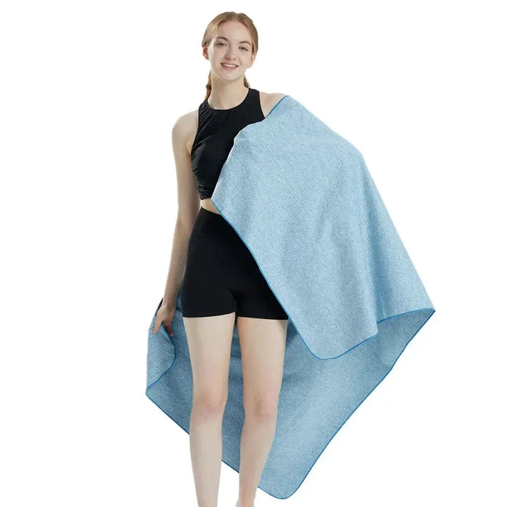 Quick Drying Silver Ion Microfiber Gym Towel Essential