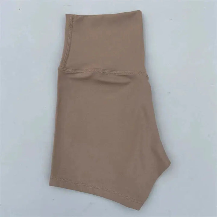 Women Fitness Sport Short High Waist Gym Leisure Yoga Short Legging Soft Tight Athletic Squatting Proof Comprehensive Training