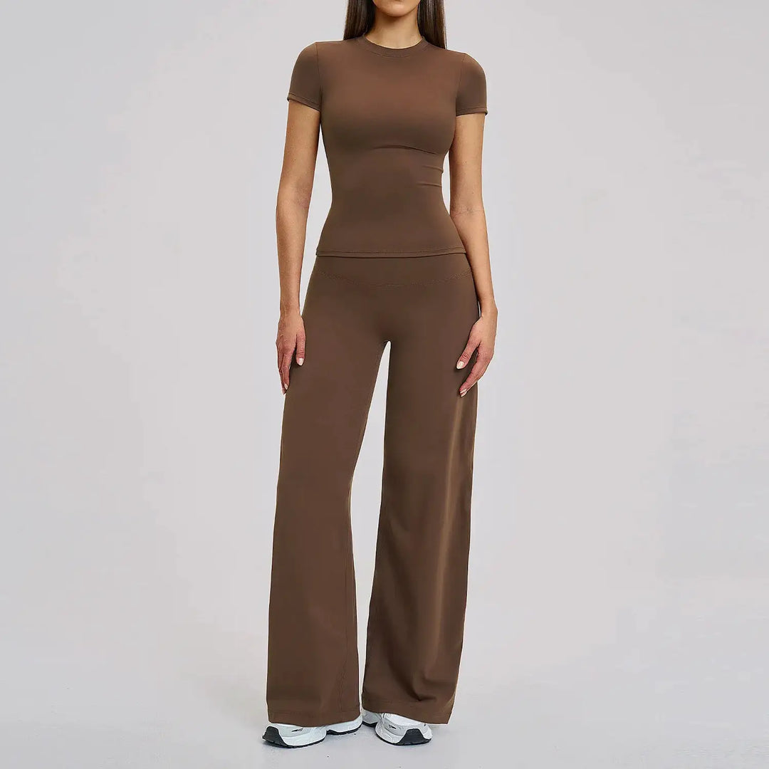 Women Fitness Set Breathable Tracksuit Quick Dry