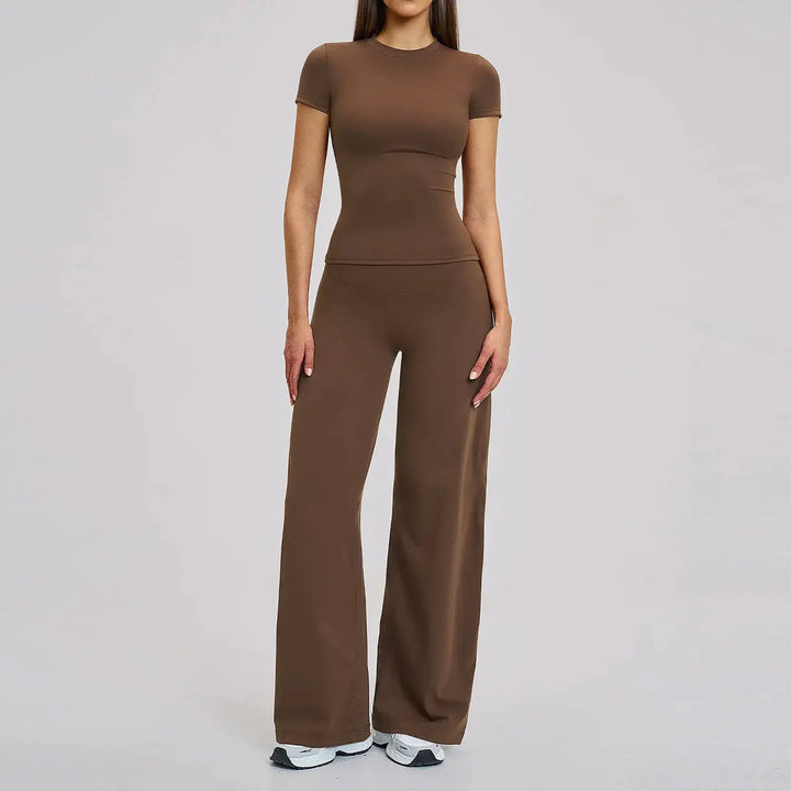 Women Fitness Set Breathable Tracksuit Quick Dry