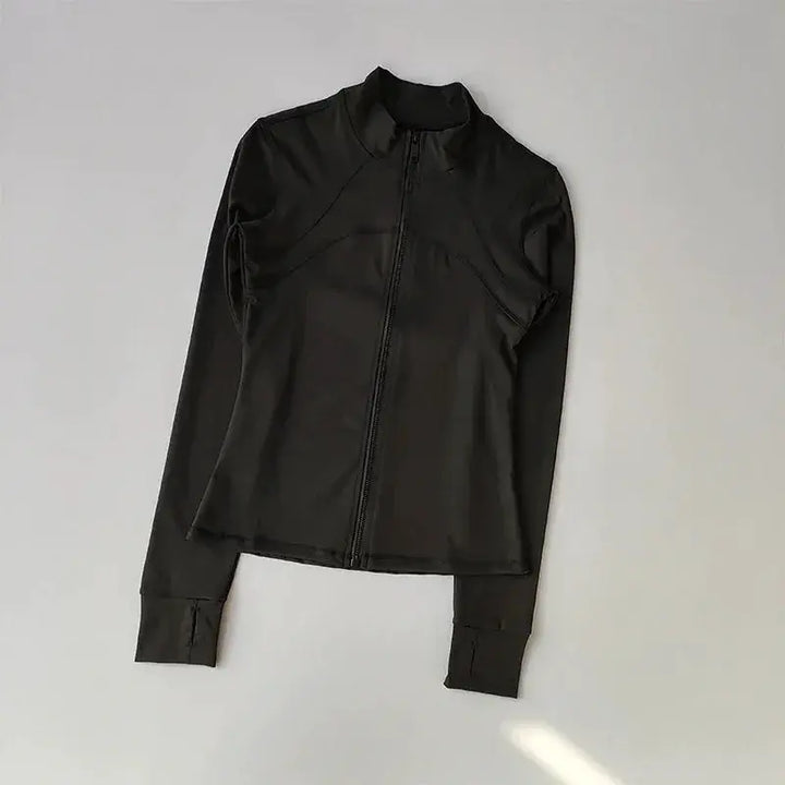 Yoga Suit Women High End Standing Collar Long Sleeve Jacket