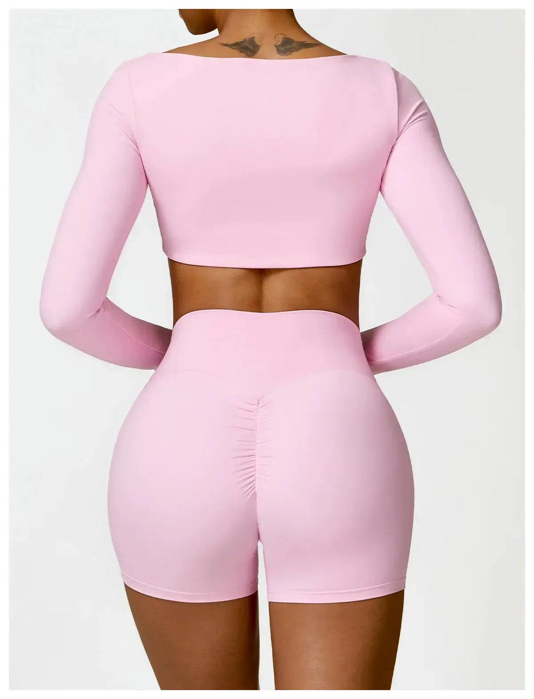 Women Yoga Sports Set Quick Dry 2 Piece Gym Outfit