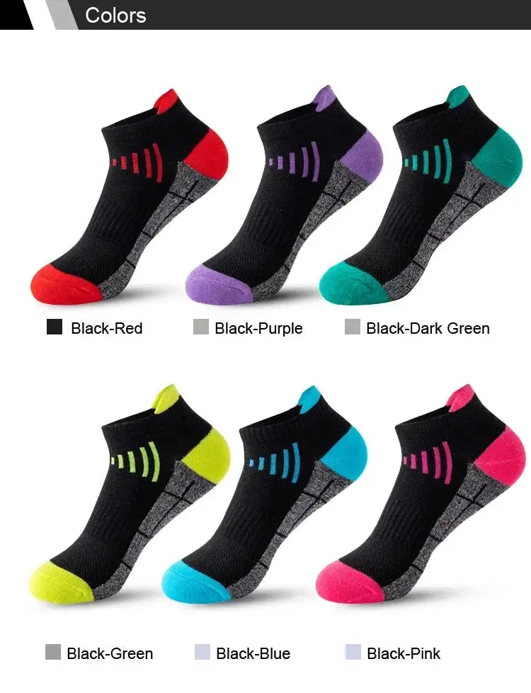 Unisex Organic Cotton Ankle Socks Breathable Sports Casual