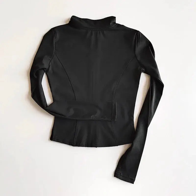 Outdoor Sports Long Sleeve Women Slim Yoga Top For Active