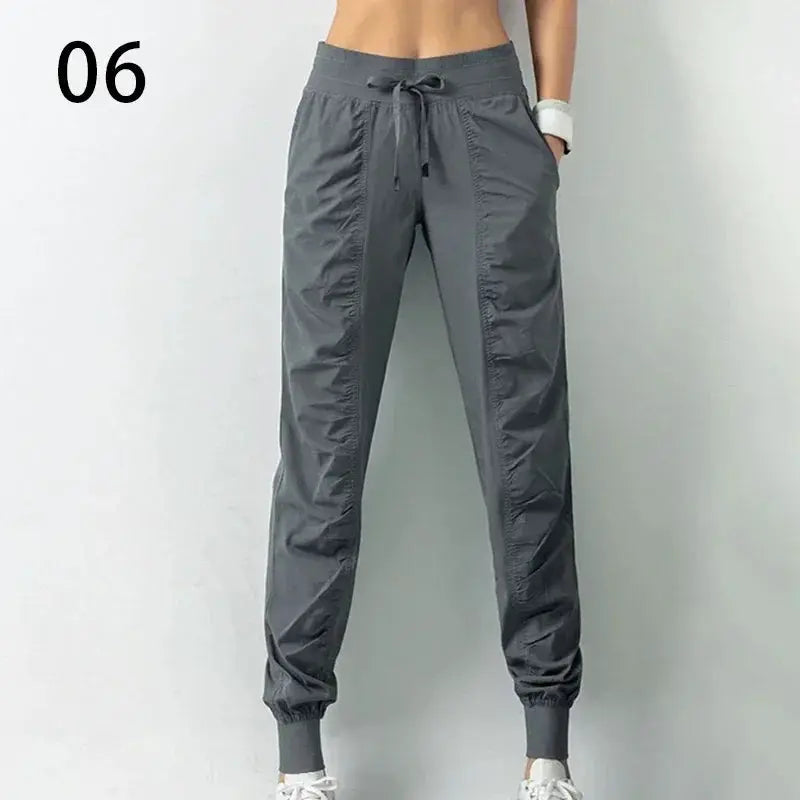Women Sweatpants Drawstring Joggers for Running and Sport