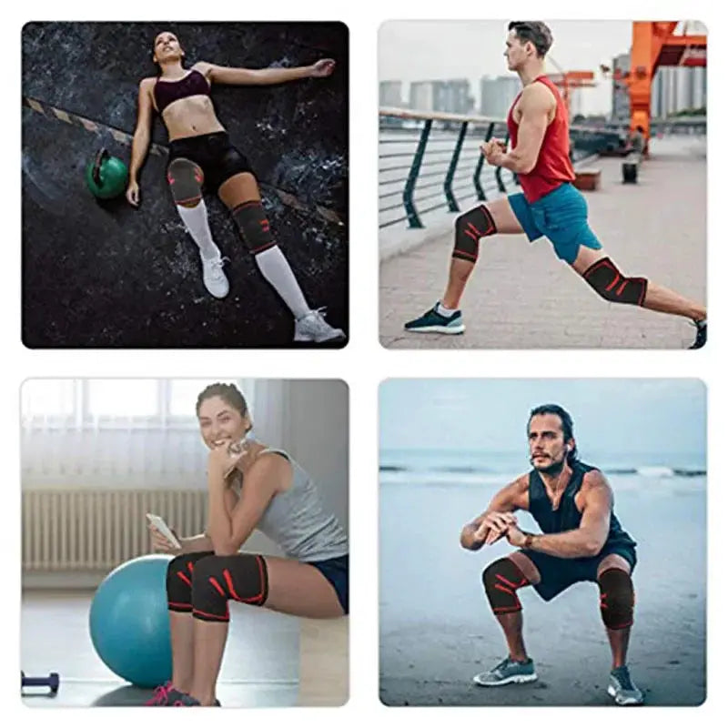 AOLIKES Compression Knee Brace For Men And Women Single Pack - OurLum.com