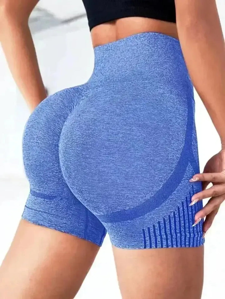 High Waisted Yoga Shorts For Women Fitness Gym Running - OurLum.com