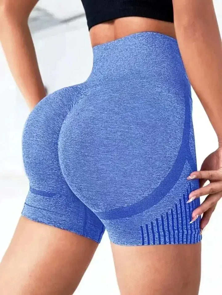 High Waisted Yoga Shorts For Women Fitness Gym Running - OurLum.com