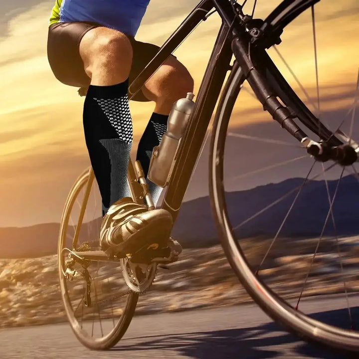 High Performance Unisex Compression Socks for Sports Relief