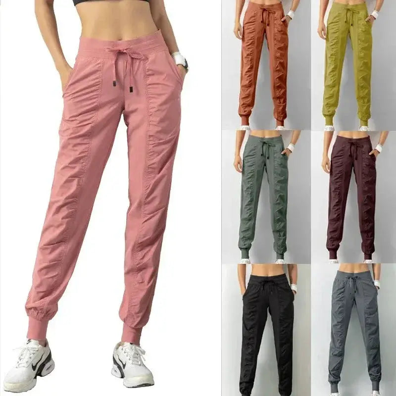 Women Sweatpants Drawstring Joggers for Running and Sport