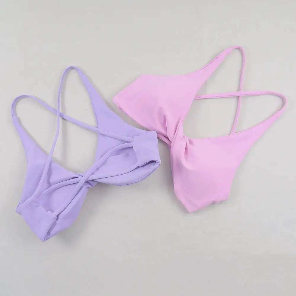 Sexy Slim Shoulder Straps Somfortable High Stretch Sports Underwear Gym Workout Breathable Detachable Yoga Bra