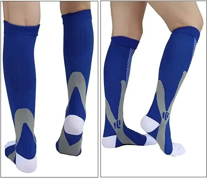 High Performance Unisex Compression Socks for Sports Relief