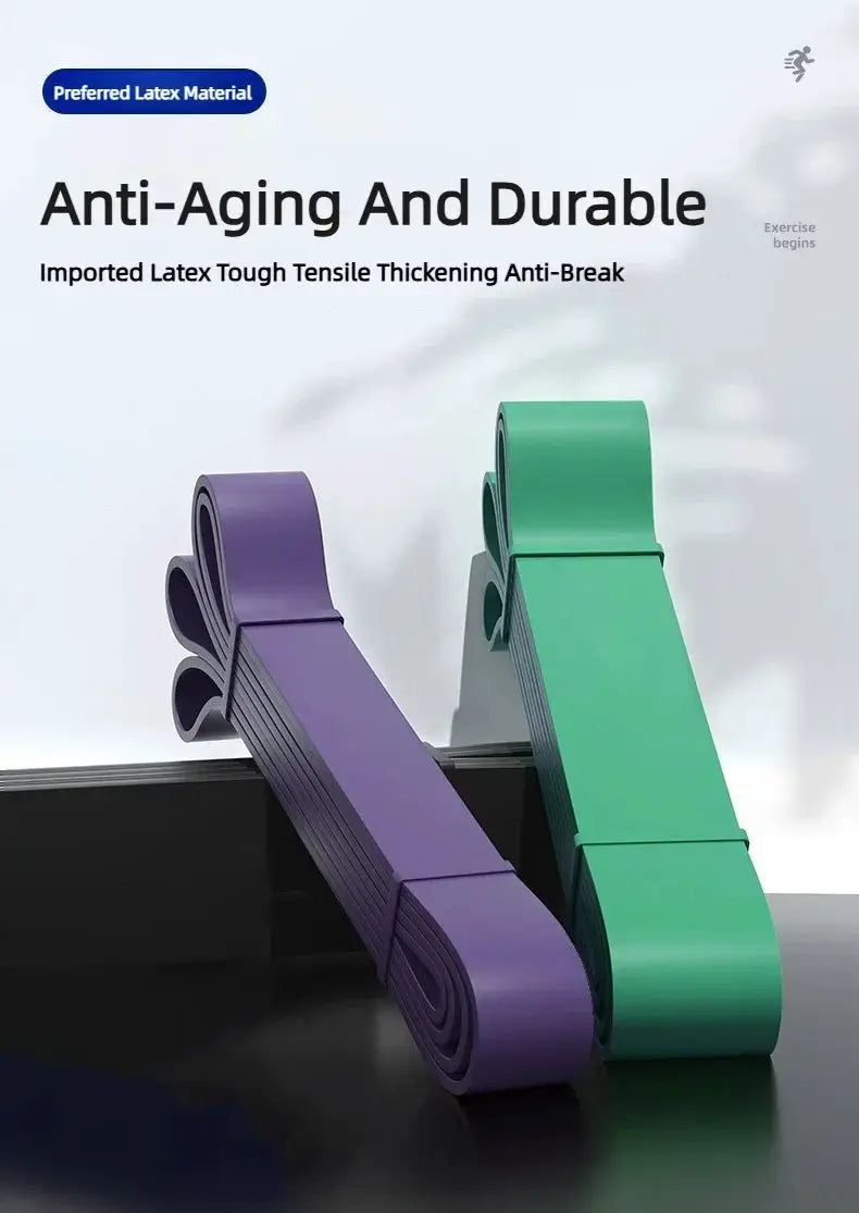 Versatile TPE Elastic Resistance Bands for Strength Training