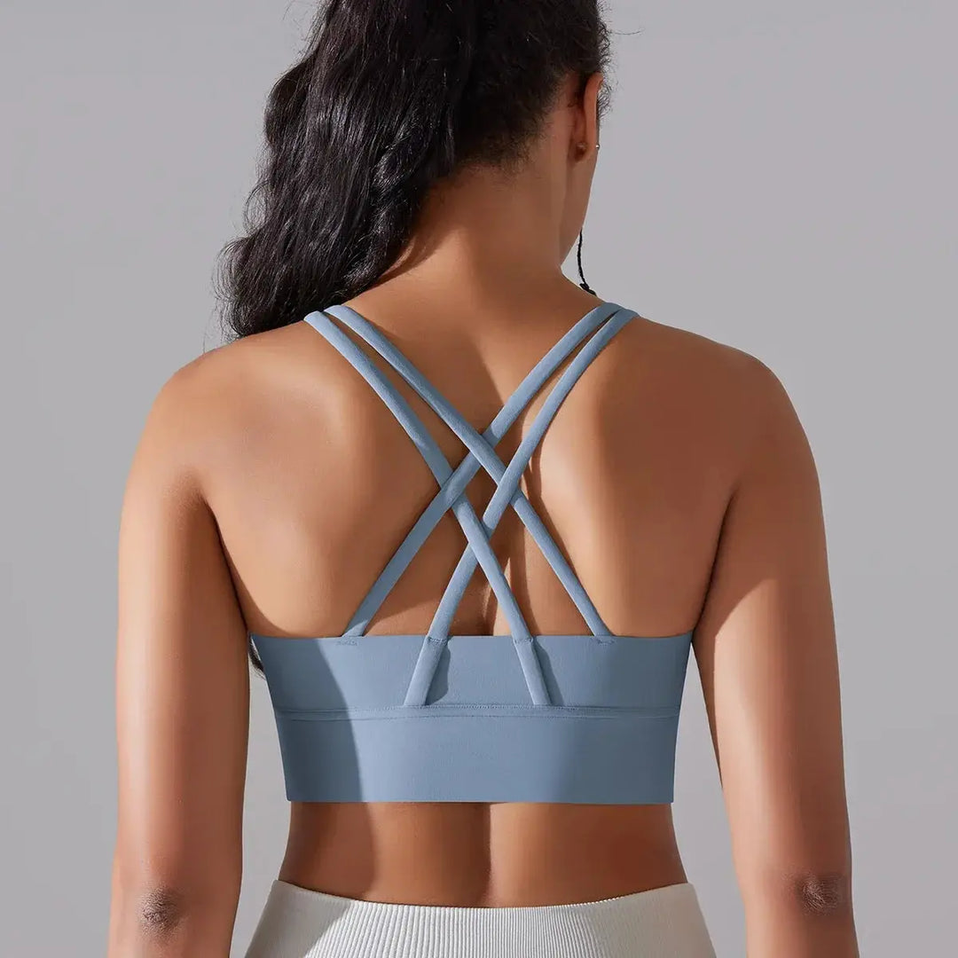 Womens High Stretch Yoga Bra Tank Top For Gym Use Daily