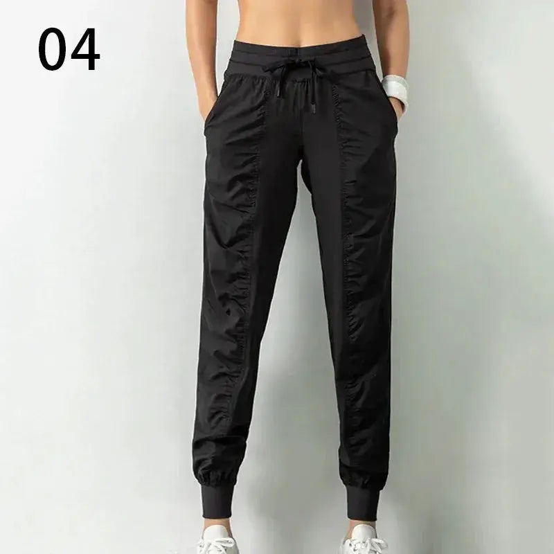 Women Sweatpants Drawstring Joggers for Running and Sport