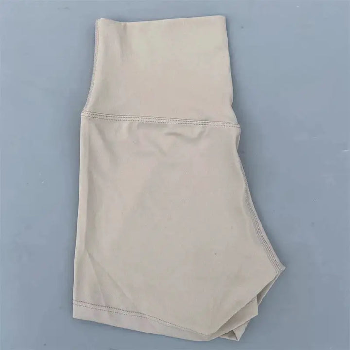 Women Fitness Sport Short High Waist Gym Leisure Yoga Short Legging Soft Tight Athletic Squatting Proof Comprehensive Training