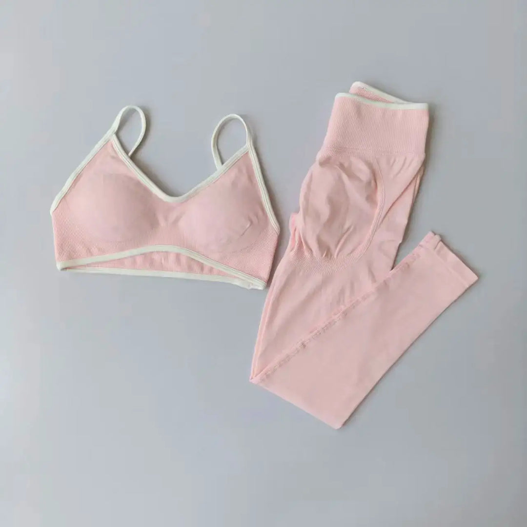 Seamless 2PCS Legging Sets Women&