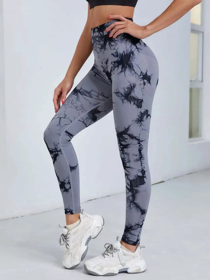 Tie Dye High Waist Seamless Leggings For Women Yoga 2023