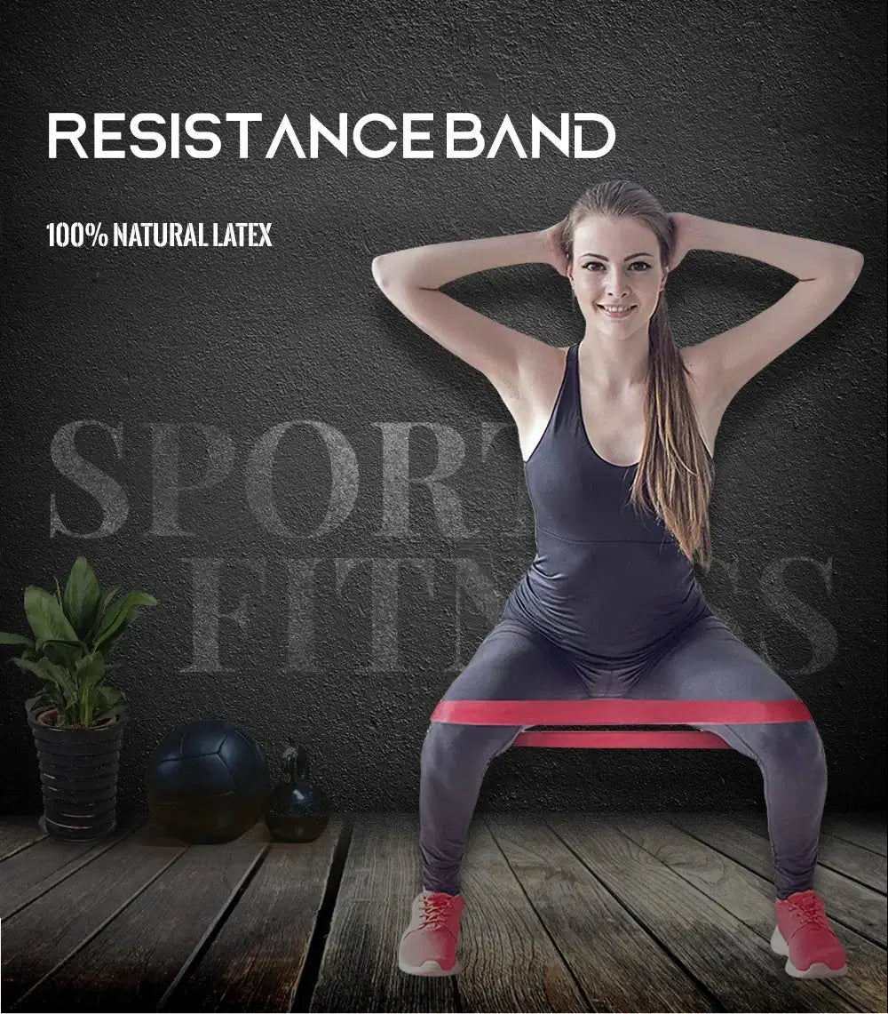 Portable Resistance Bands Set For Strength Training And Yoga