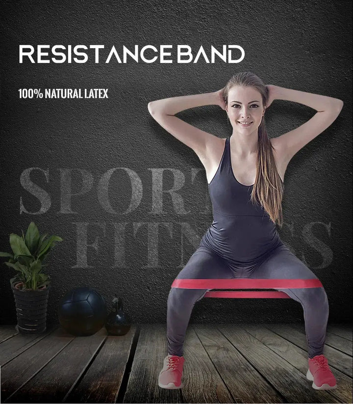 Portable Resistance Bands Set For Strength Training And Yoga