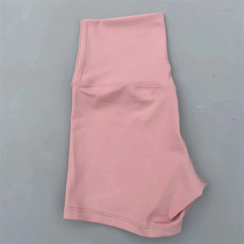 Women Fitness Sport Short High Waist Gym Leisure Yoga Short Legging Soft Tight Athletic Squatting Proof Comprehensive Training