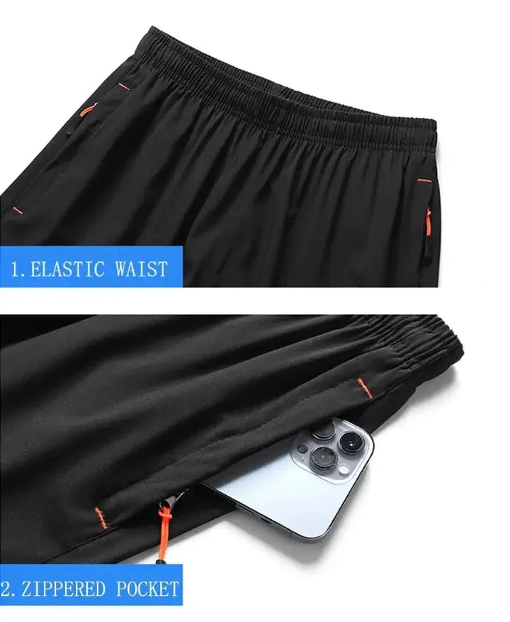 Men Sports Shorts Elastic Waist - OurLum.com
