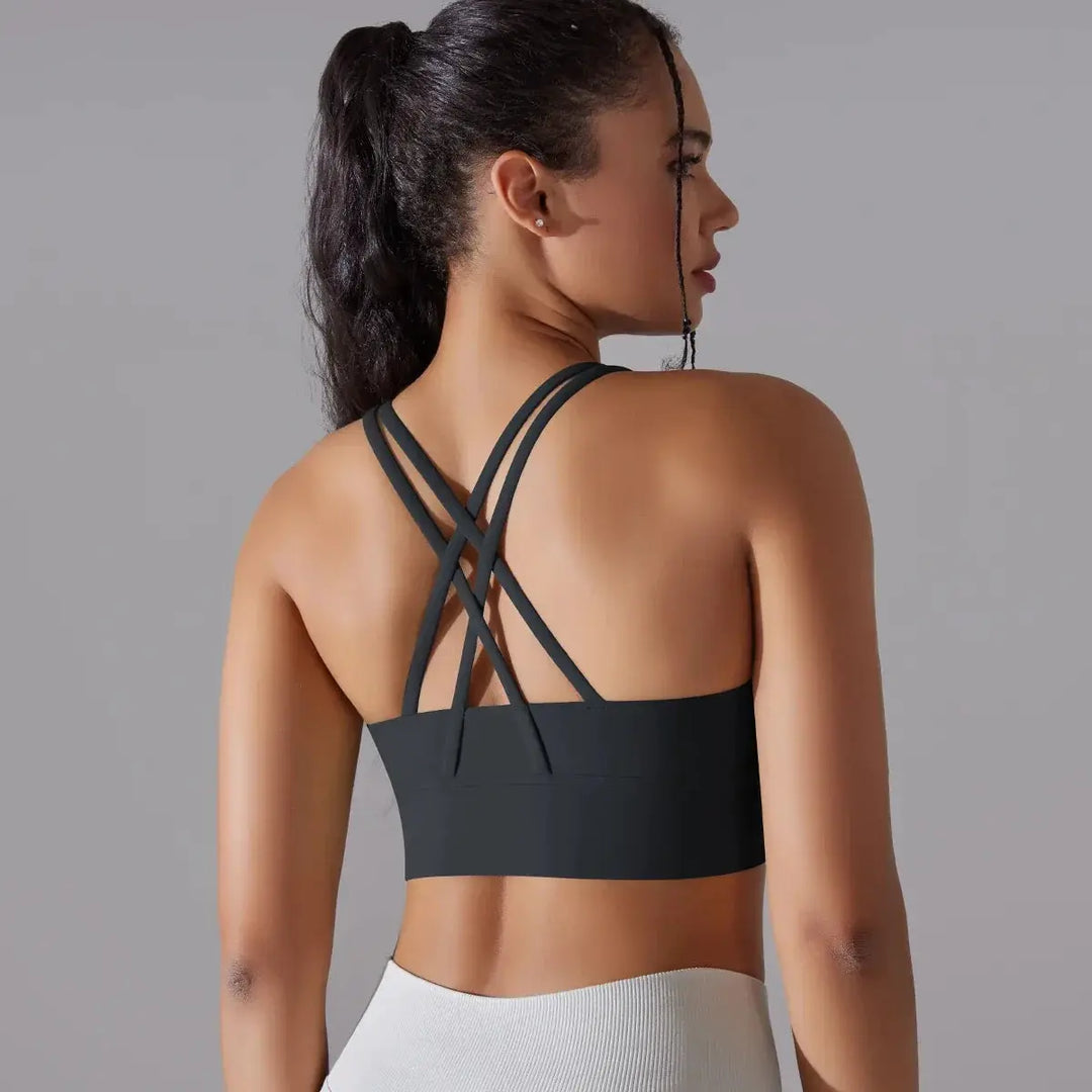 Womens High Stretch Yoga Bra Tank Top For Gym Use Daily