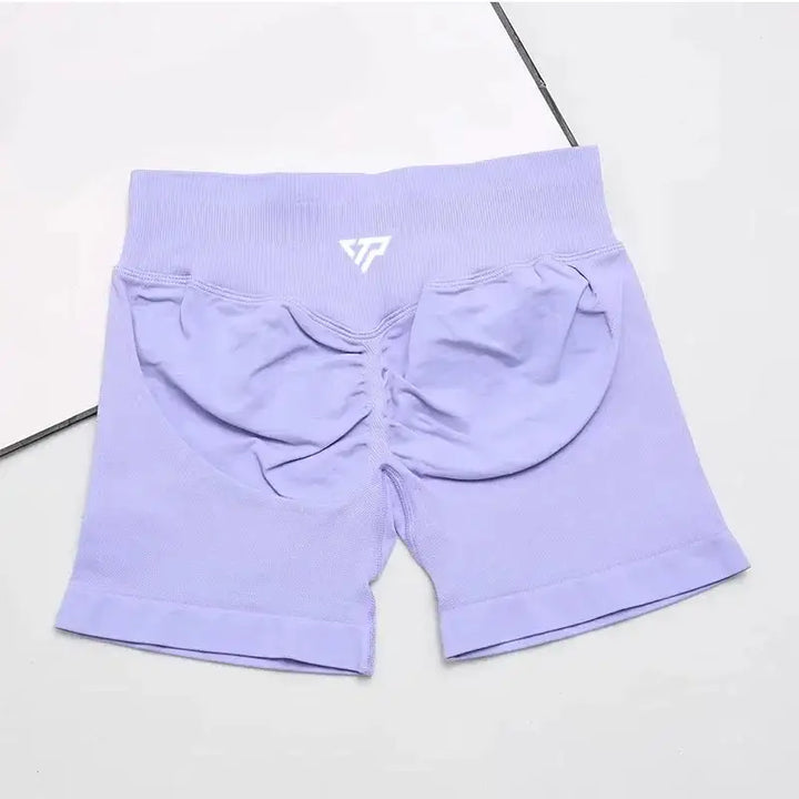 Keep That Pump Yoga Shorts Gym Shorts Recoil Scrunch Shorts Womem Seamless Silicone Printed High Quality Fitness Sport Shorts