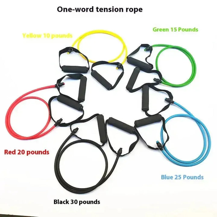 Versatile Elastic Resistance Rope for Fitness and Yoga