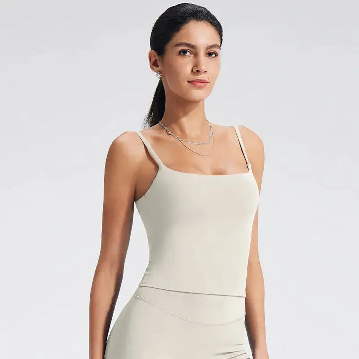 NCLAGEN GYM Tank Top With Built-In Bra Women&