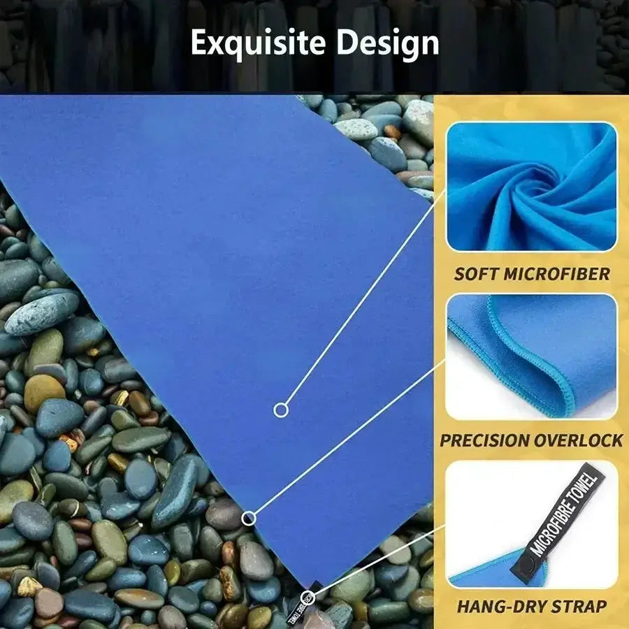 Ultra Absorbent Quick Dry Microfiber Towel for Sports