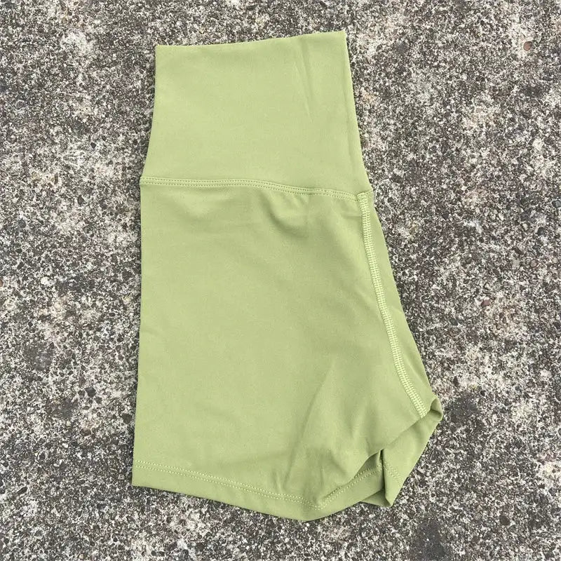 Women Fitness Sport Short High Waist Gym Leisure Yoga Short Legging Soft Tight Athletic Squatting Proof Comprehensive Training