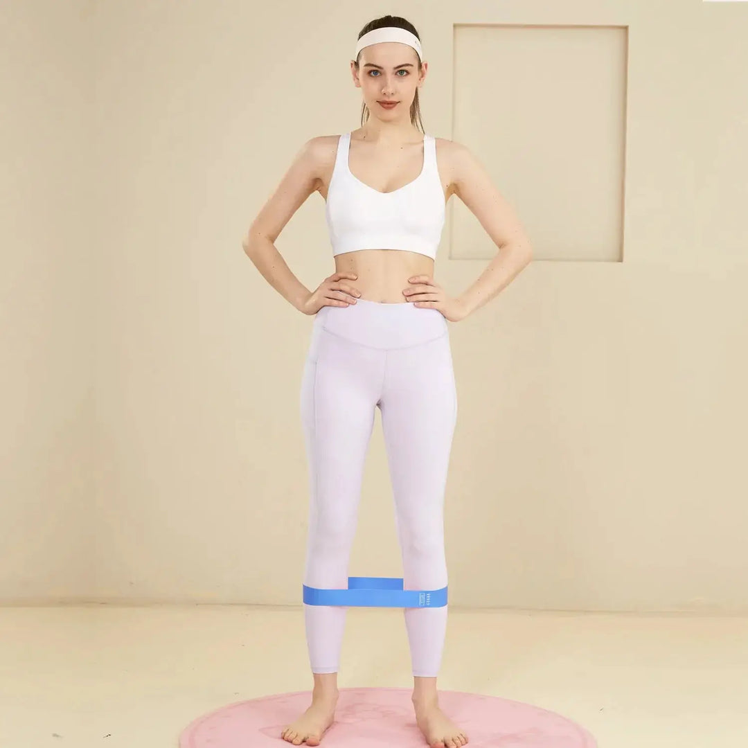 Versatile Elastic Resistance Bands Set for Home Workouts