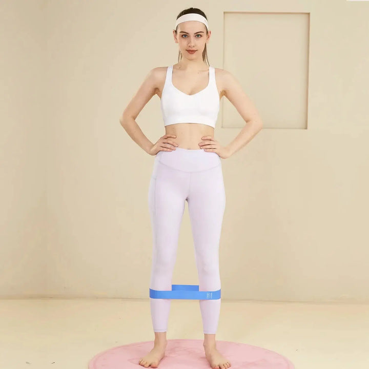 Versatile Elastic Resistance Bands Set for Home Workouts