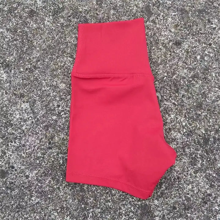 High Waist Yoga Shorts Gym Sports Shorts Women Plus Size Tight Short Leggings Stretchy Comfortable Running Cycling Sportswear
