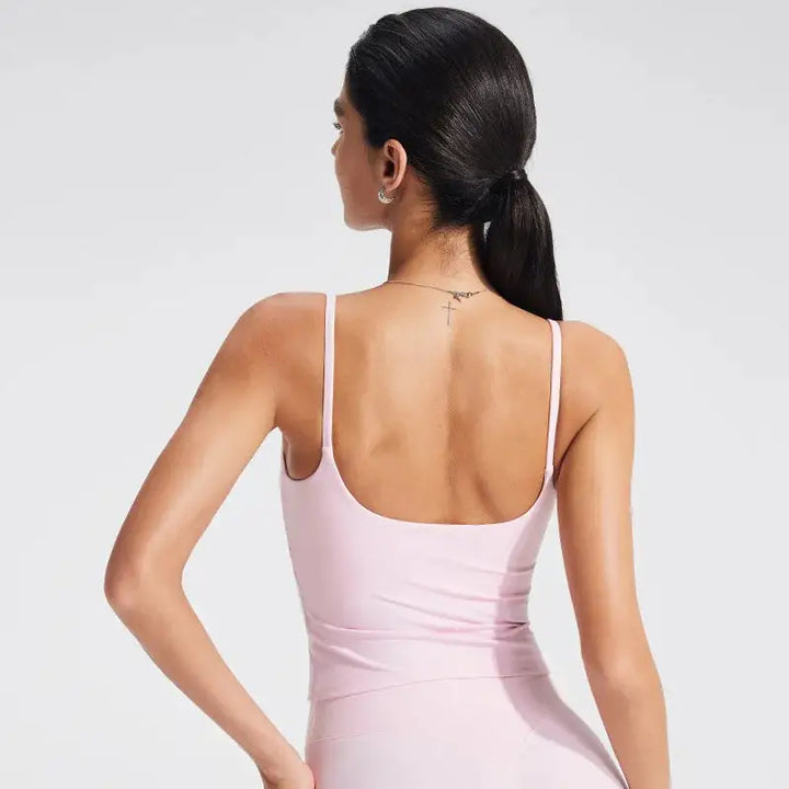 NCLAGEN GYM Tank Top With Built-In Bra Women&