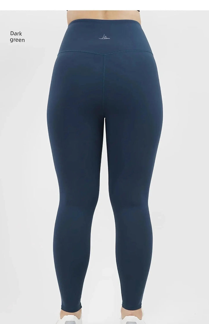 Plus Size High Waist Hip Lift Yoga Running Pants For Women