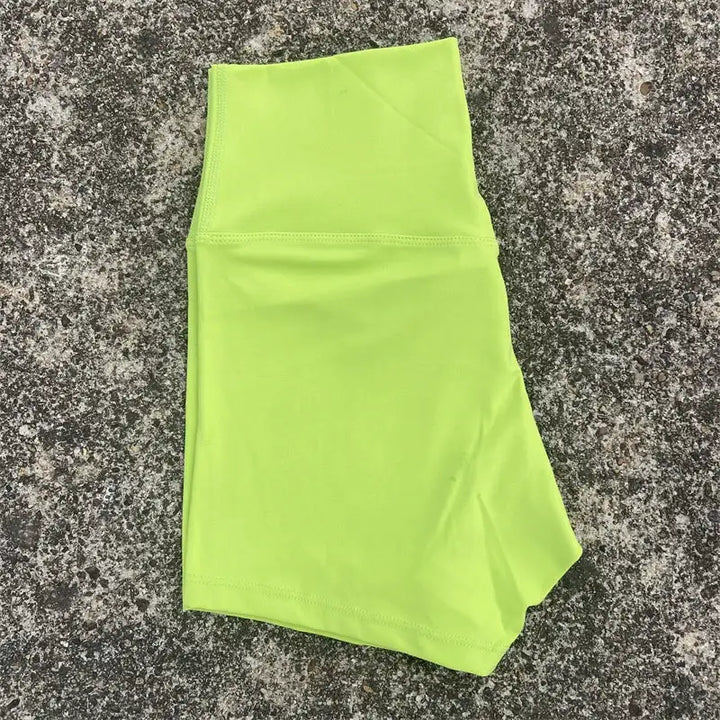 Women Fitness Sport Short High Waist Gym Leisure Yoga Short Legging Soft Tight Athletic Squatting Proof Comprehensive Training