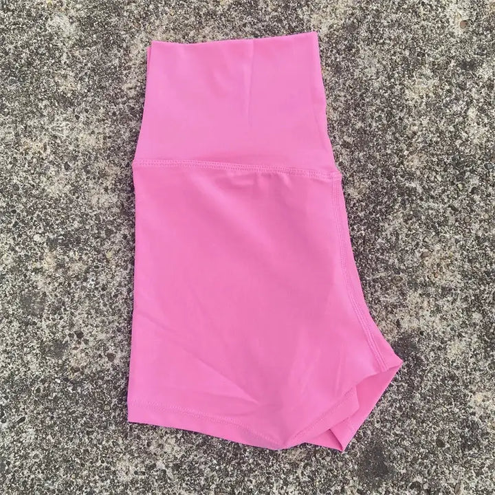 High Waist Yoga Shorts Gym Sports Shorts Women Plus Size Tight Short Leggings Stretchy Comfortable Running Cycling Sportswear