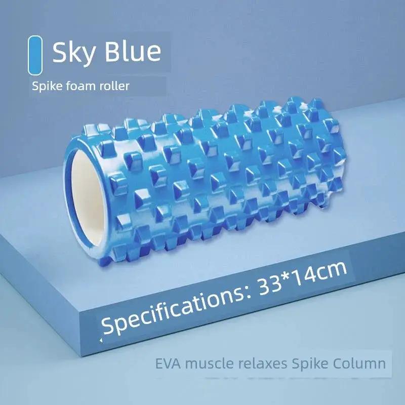 Foam Roller Spiked Massage Roller for Muscle Recovery - OurLum.com