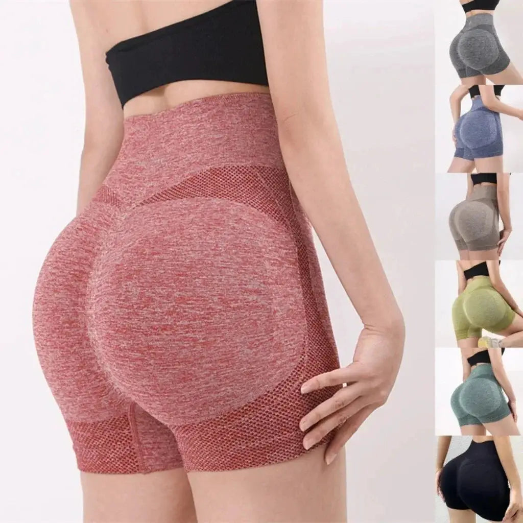 Yoga Shorts High Waisted Women Fitness Gym Running