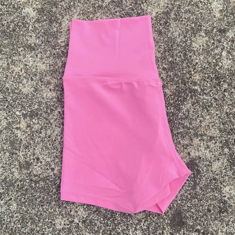 Women Fitness Sport Short High Waist Gym Leisure Yoga Short Legging Soft Tight Athletic Squatting Proof Comprehensive Training