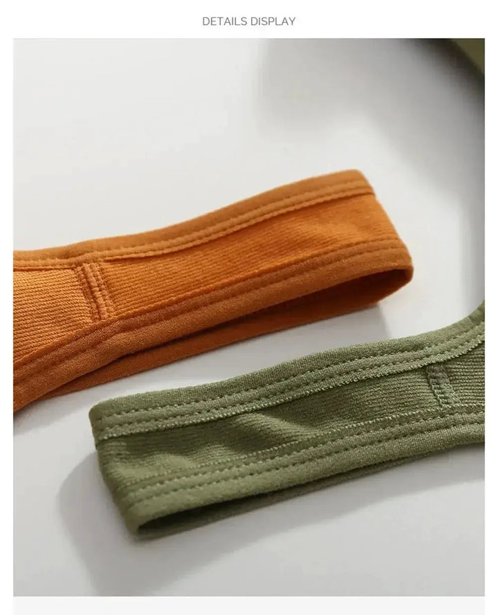 Seamless Crop Tops for Women with Built In Bra Support