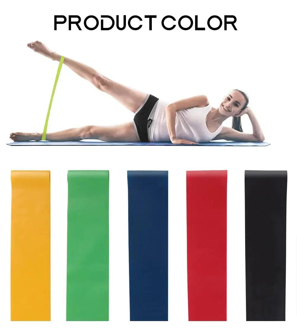 Portable Resistance Bands Set For Strength Training And Yoga