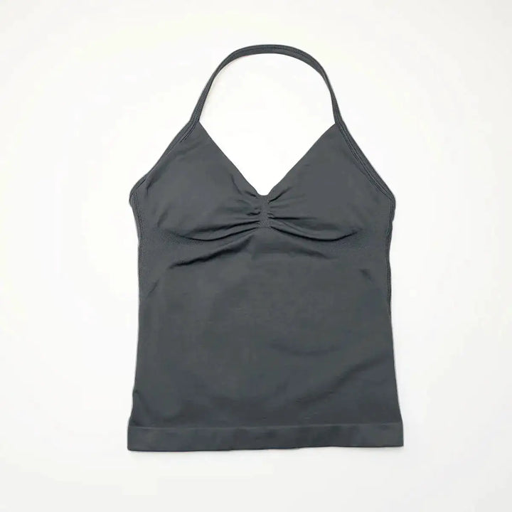 NCLAGEN Impact Longline Strappy Top Sports Yoga Vest Women&