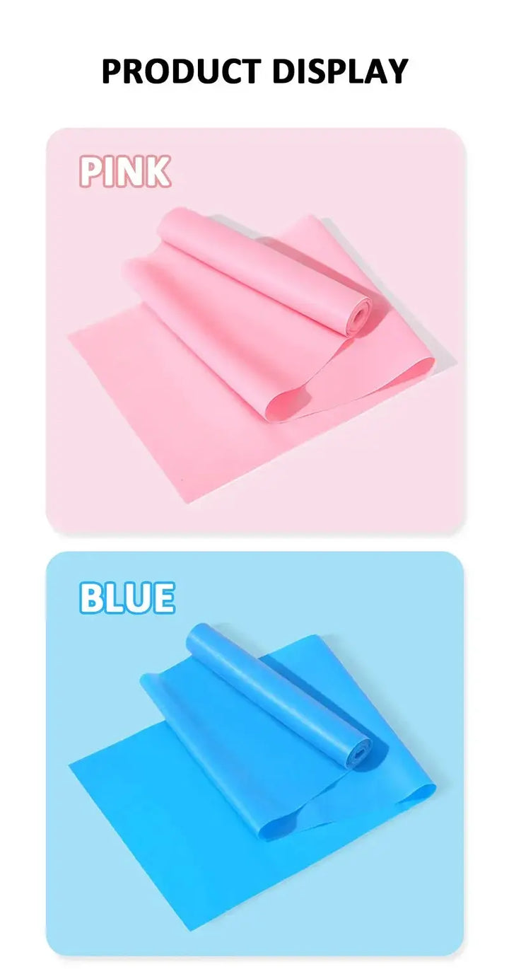 Home Fitness Resistance Bands For Yoga And Pilates
