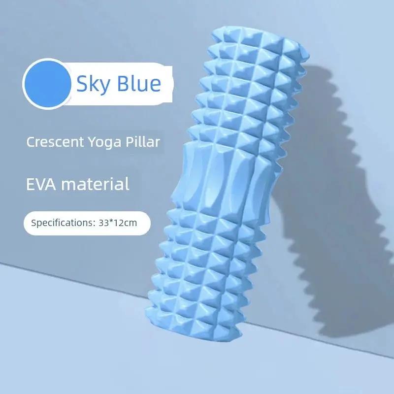 Foam Roller Spiked Massage Roller for Muscle Recovery - OurLum.com